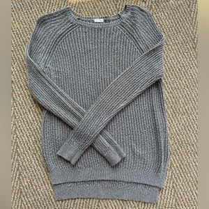 American Eagle Outfitters Grey Knit Sweater - XS